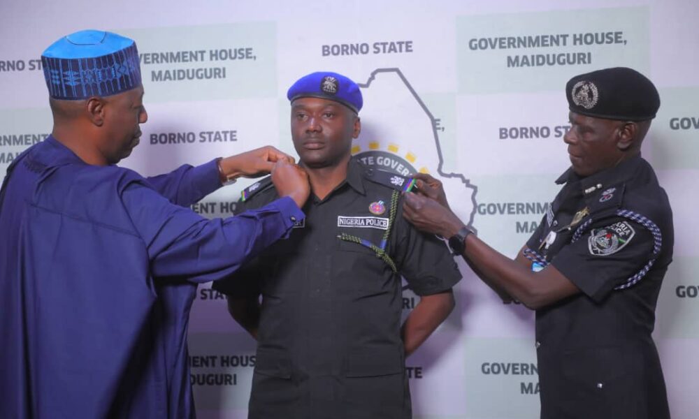 Gov Zulum Decorates ADC Ashigar With New Rank