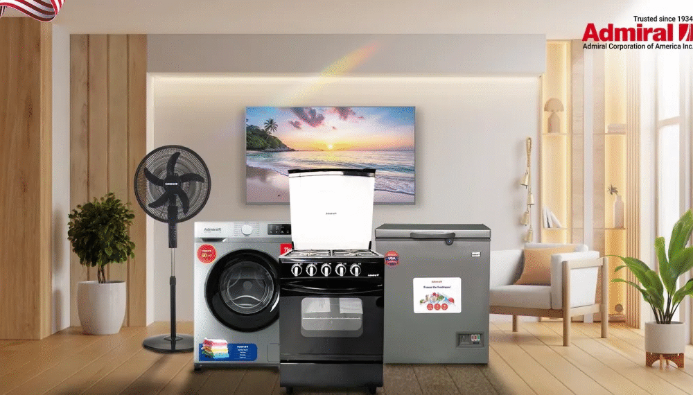 US Electronics Brand Admiral Enters Nigeria’s Smart Appliance Market