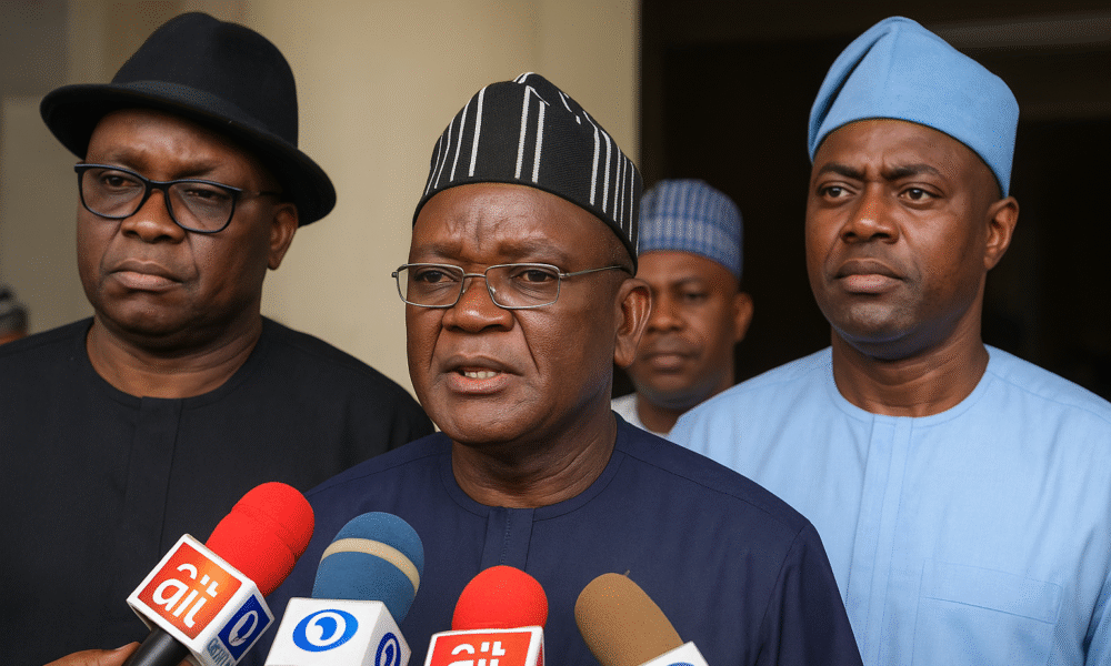 PDP Crisis Worsens as Makinde Camp Regroups, Ortom and Fayose Back Wike