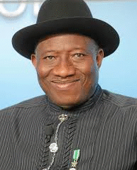 Former Nigerian President Goodluck Jonathan