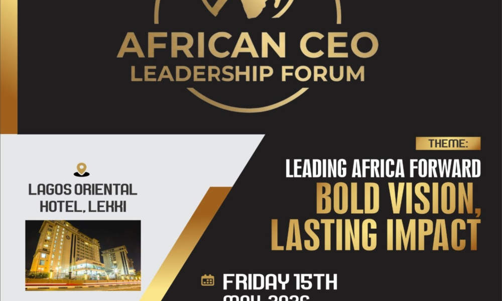 African CEO Leadership Forum 2026, summit concept note